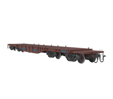 Flat Container Wagon